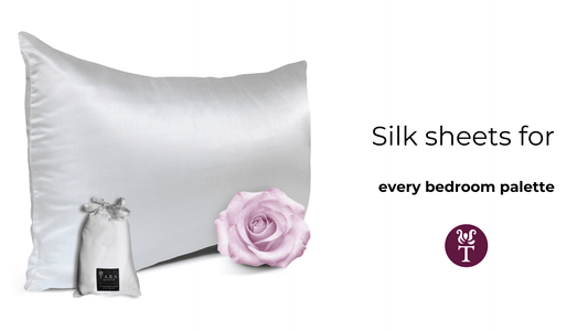 Silk Sheets for Every Bedroom Palette