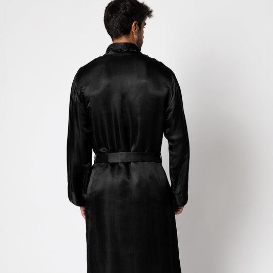 Artisan Silk Robes, Long, Washable - Tara Sartoria