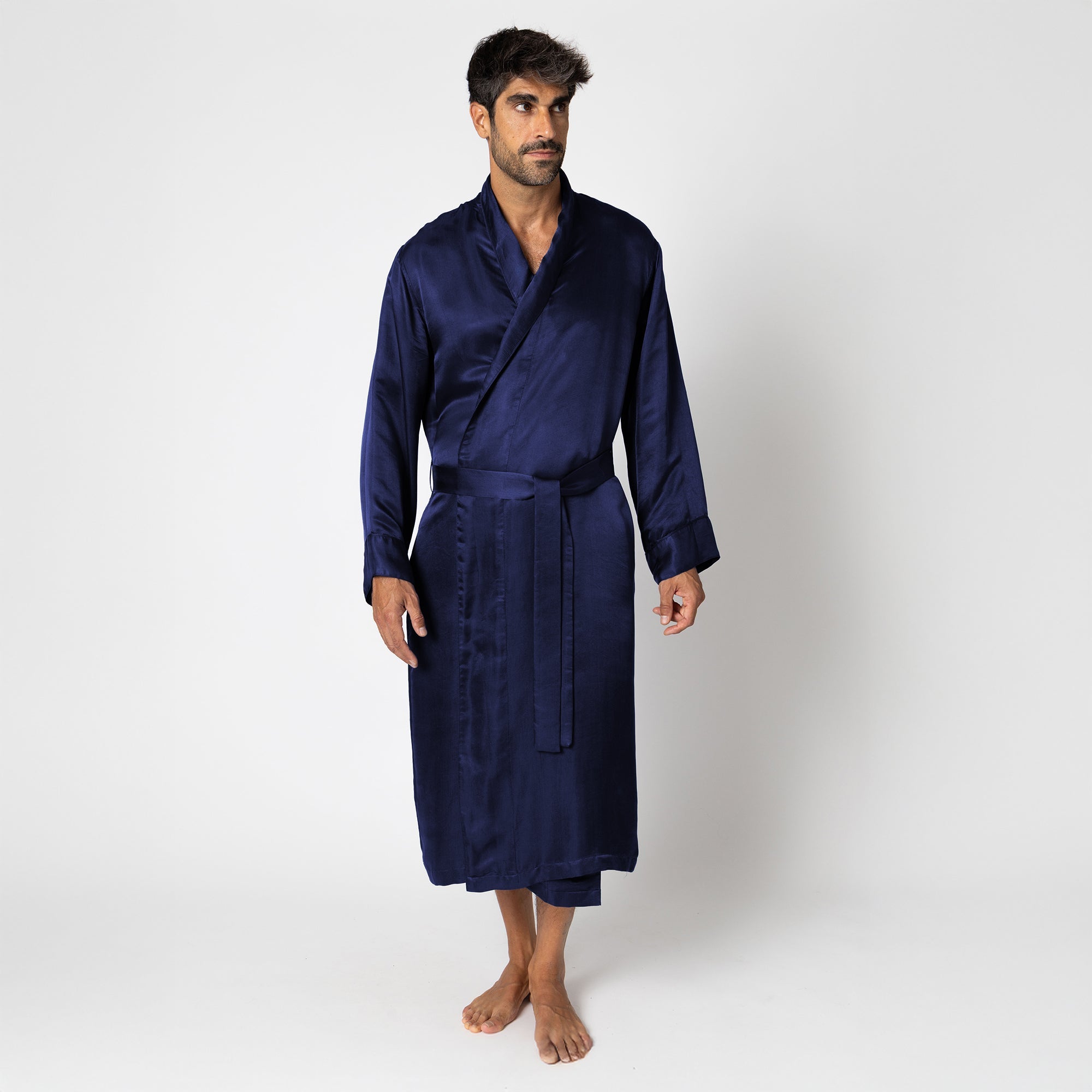 Artisan Silk Robes, Long, Washable - Tara Sartoria