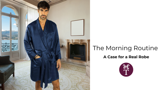 The Morning Routine: A Case for a Real Robe