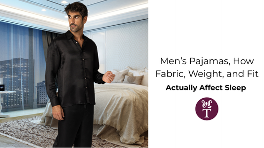 Men’s Pajamas, How Fabric, Weight, and Fit Actually Affect Sleep