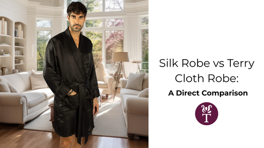 Silk Robe vs Terry Cloth Robe: A Direct Comparison