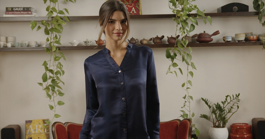 Women's Silk Pajamas for a Magical Nightly Ritual