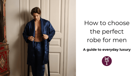 How to Choose the Perfect Robe for Men: A Guide to Everyday Luxury - Tara Sartoria