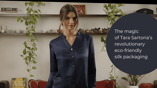 Sustainable Silk Packaging - Tara Sartoria
