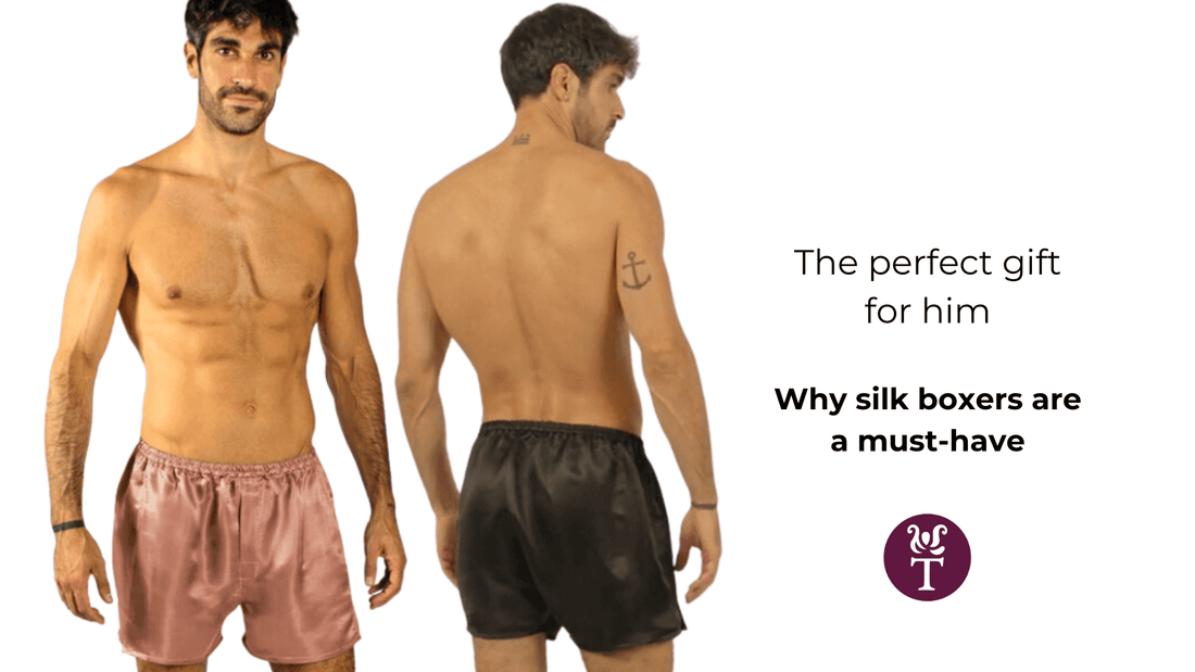 The Perfect Gift for Him: why silk boxers are a must-have - Tara Sartoria