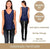 Luxury Artisan Pure Silk Jacquard V-Neck Tank Top
