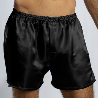 Luxury Artisan Boxers for Men, Tagless, Washable Natural Mulberry ...