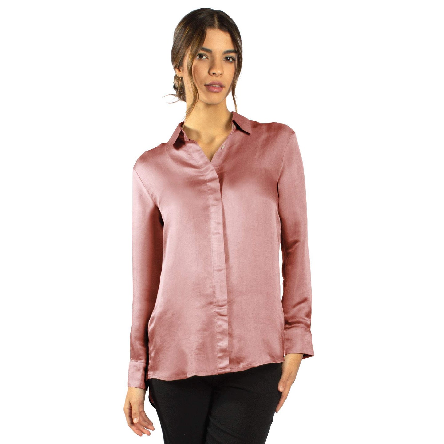 Artisan Silk Blouse, Button Down, Washable - Tara Sartoria