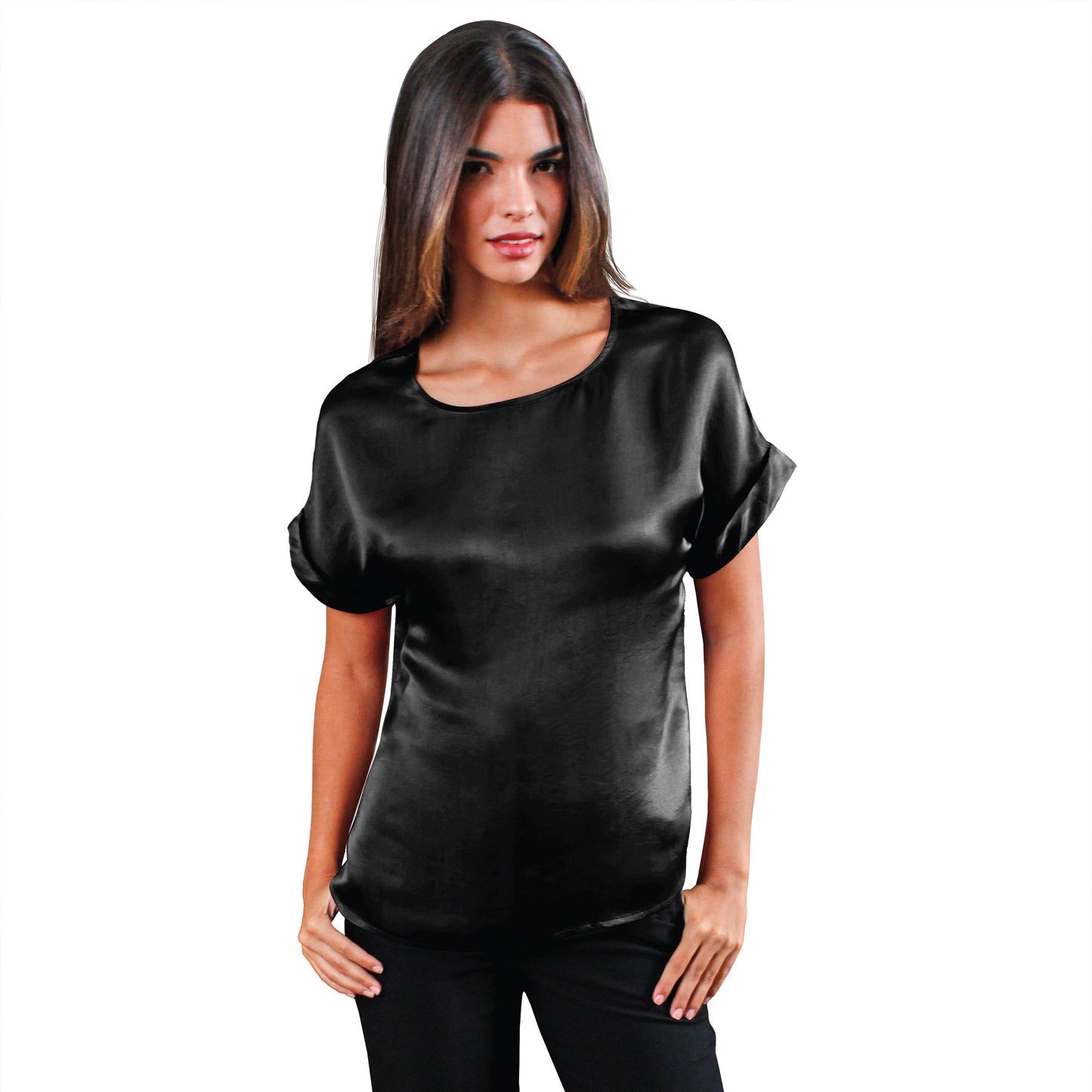 Artisan Silk Blouse, Cap Sleeves, Washable - Tara Sartoria