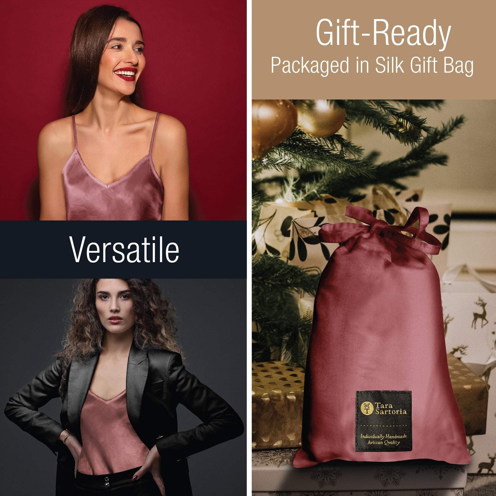 Artisan Silk Camisole, Washable - Tara Sartoria