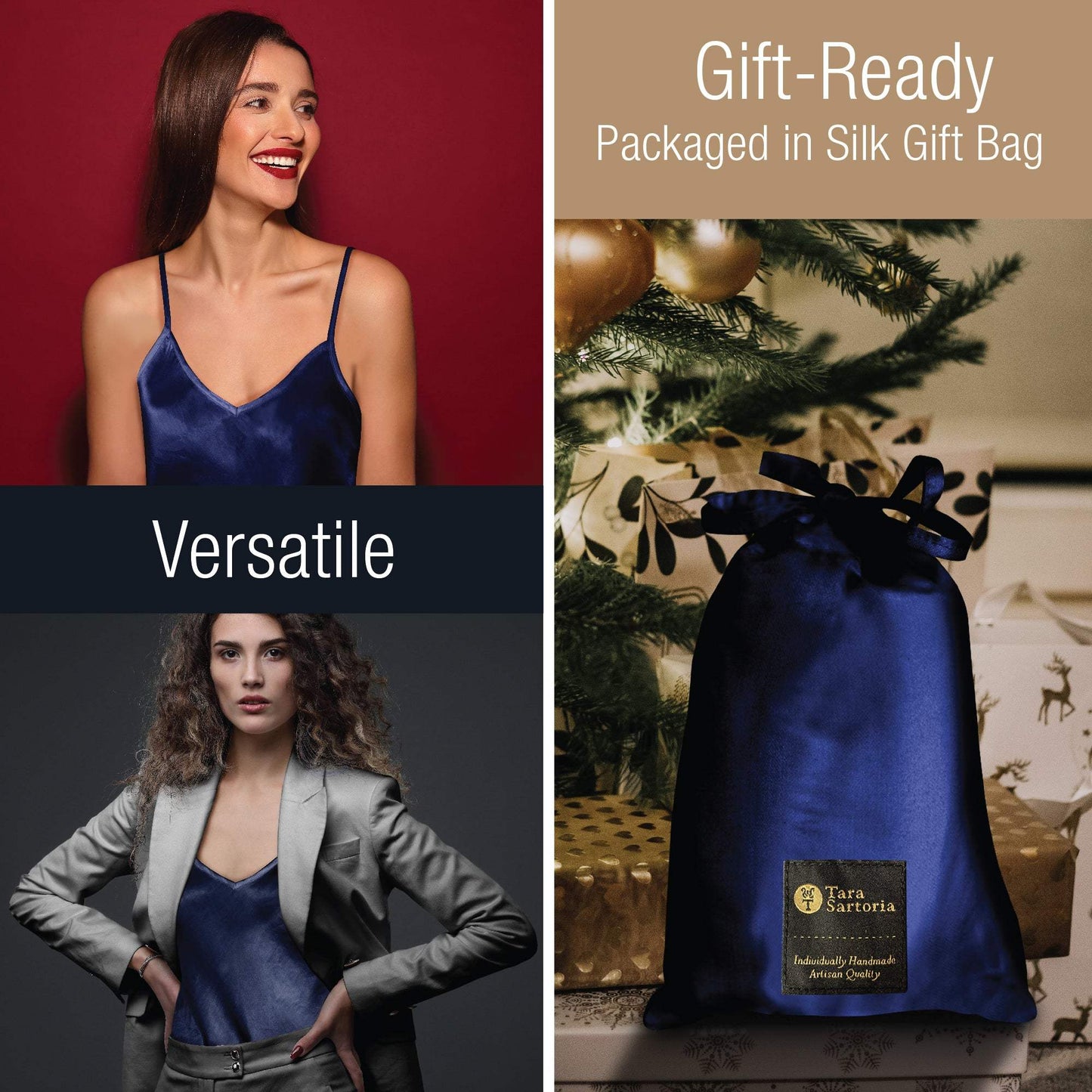 Artisan Silk Camisole, Washable - Tara Sartoria