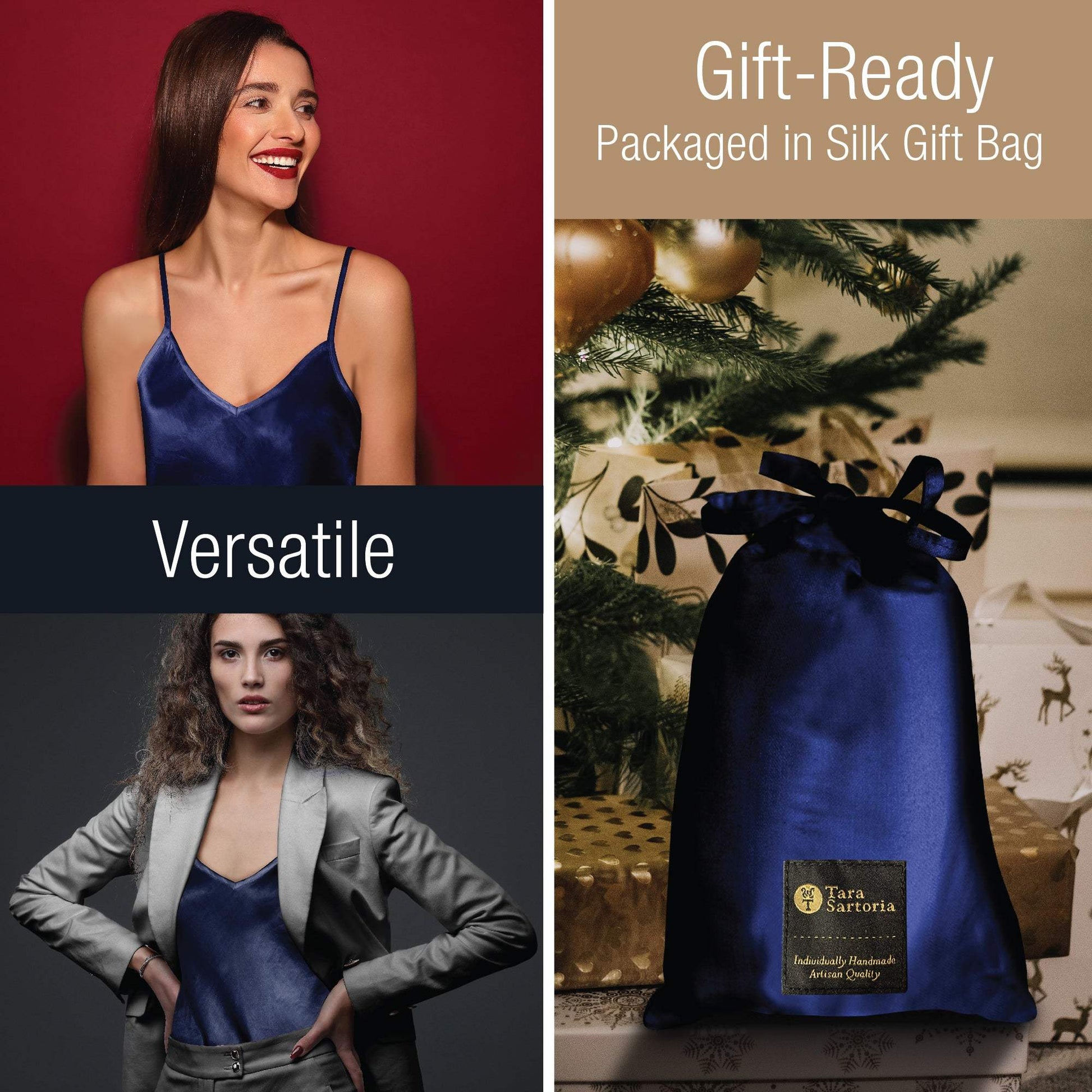 Artisan Silk Camisole, Washable - Tara Sartoria