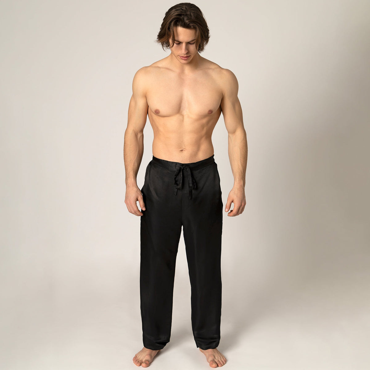 mens silk dress pants Peter Christian Men's Gray Deluxe Wool & 34/28 our UK fit is just a touch neater than standard US sizing. Bikkembergs - Men's navy satin