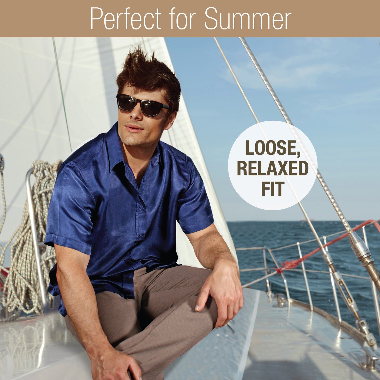 Artisan Silk Shirt Short Sleeves, Washable - Tara Sartoria