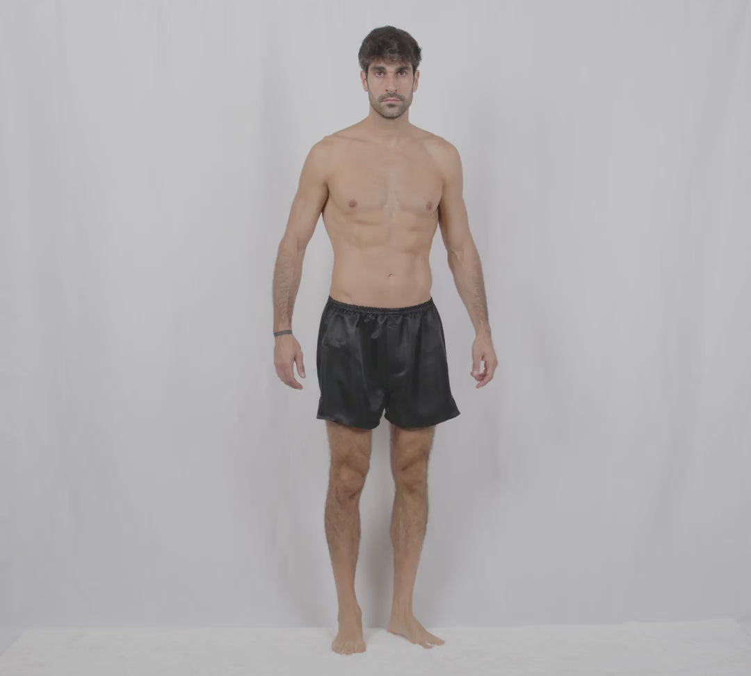 Silk boxers clearance for men