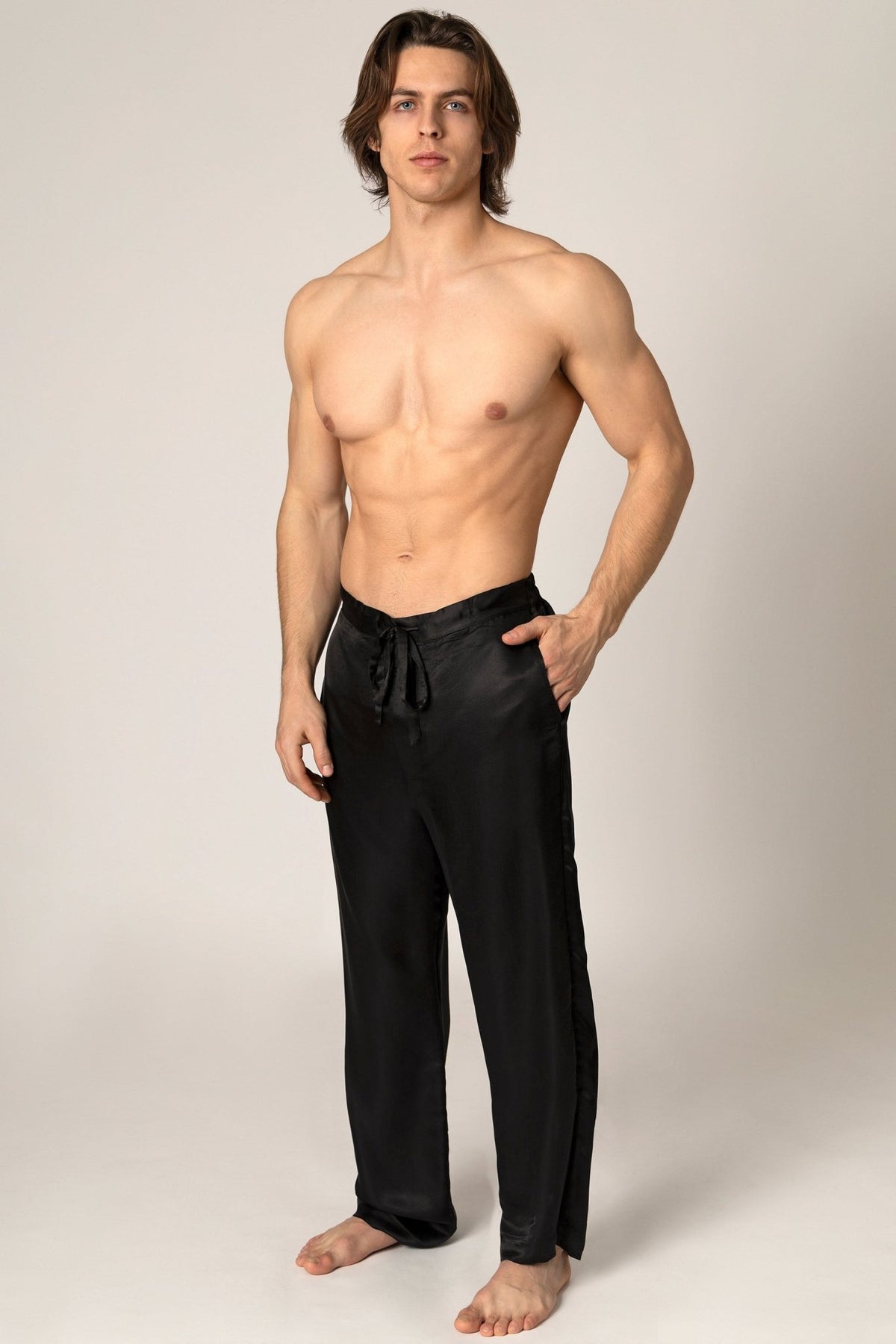 Artisan Silk Pajama Pants, Washable