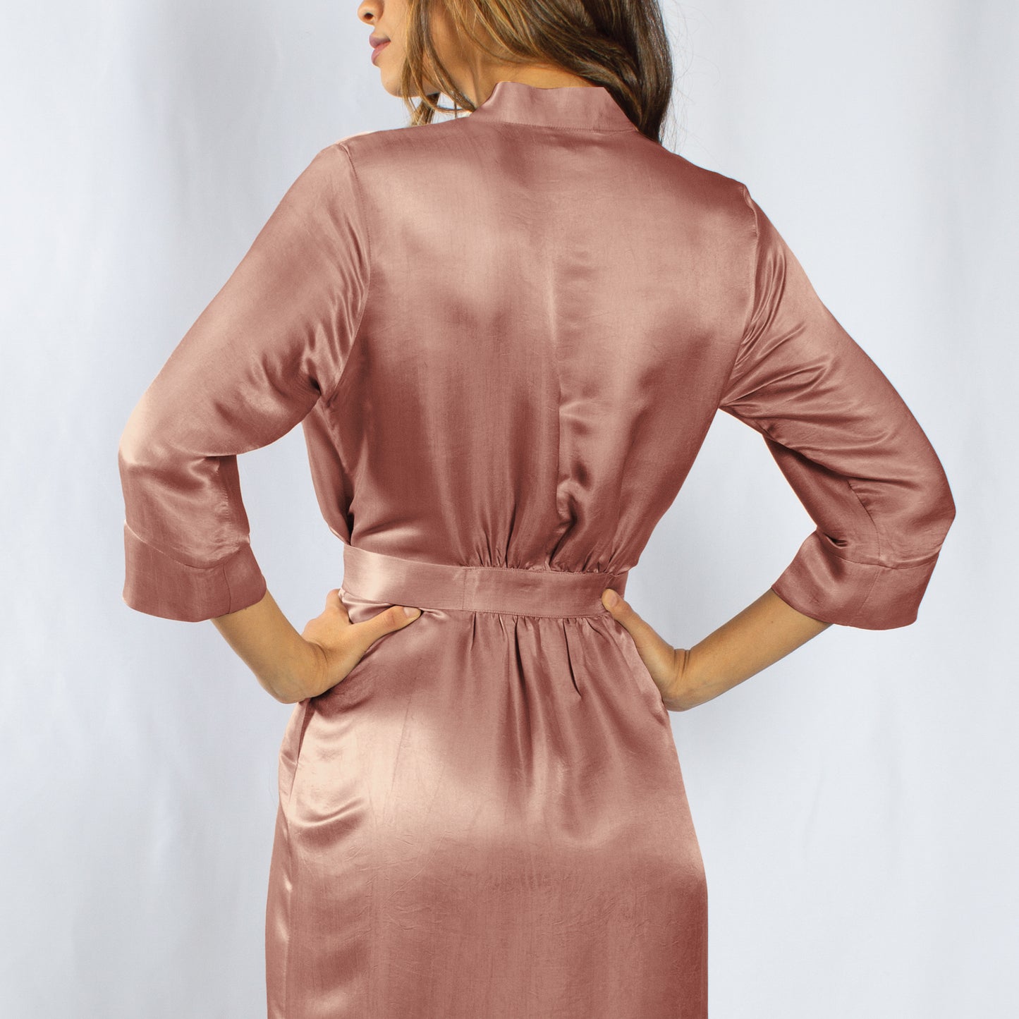 Luxury Artisan Silk Robes For Women, Long, Washable Natural Mulberry Silk