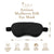 Luxury Silk Sleep Mask in Black