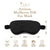 Luxury Silk Sleep Mask in Black
