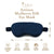 Luxury Silk Sleep Mask in Blue