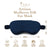 Luxury Silk Sleep Mask in Blue