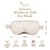 Luxury Silk Sleep Mask in Beige