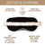 Luxury Silk Sleep Mask in Beige