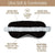 Luxury Silk Sleep Mask in Gray