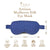 Luxury Silk Sleep Mask in Blue
