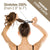 Skinny Silk Scrunchies For Hair, 6 Pieces (Onyx Black, Nude Beige, Vintage Pink)
